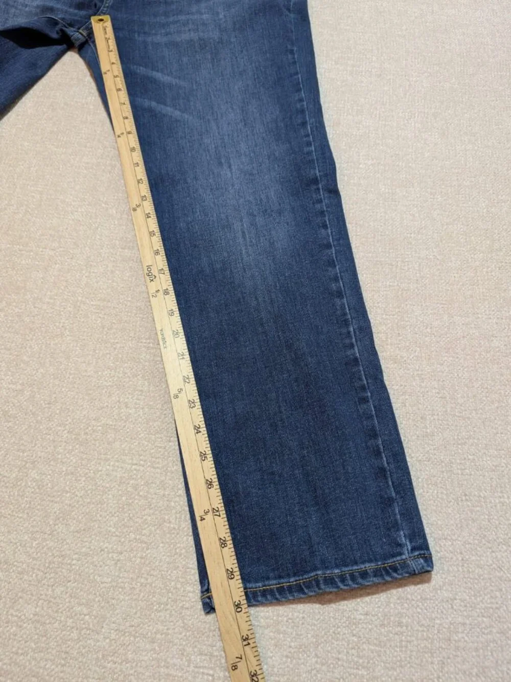 Lucky Brand Men’s Blue Straight Leg Jeans Size 36x30 - Picture 8 of 10